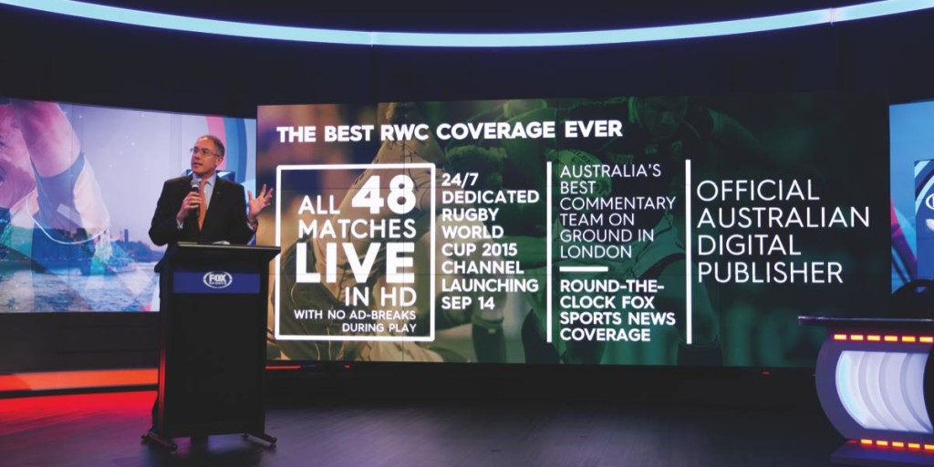 Fox Sports' Rugby World Cup campaign launch - CEO Patrick Delany
