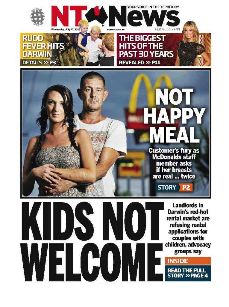 NT News happy meal