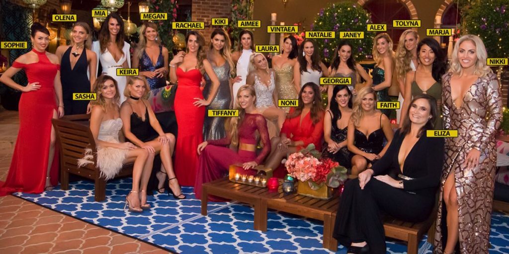 The bachelorettes who will be contesting to win Richie Strahan's heart on the fourth season pf The Bachelor.