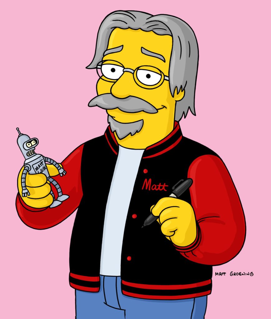 Animated picture of Matt Groening