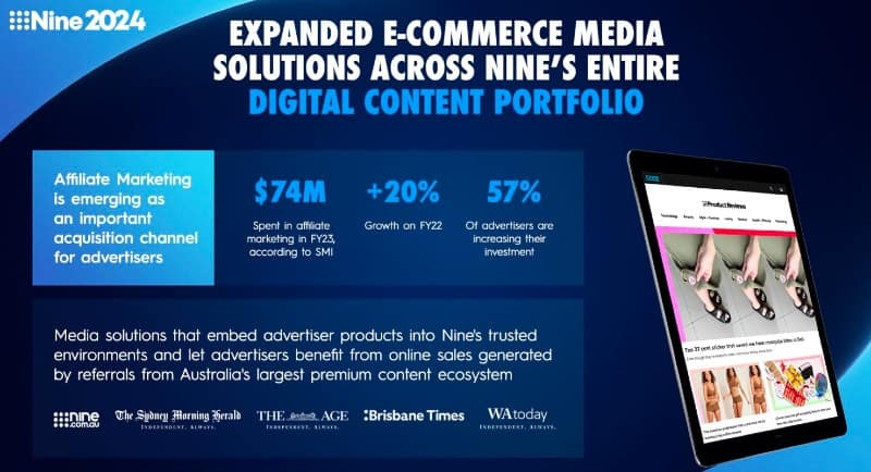 Nine Upfront 2024 E-commerce Media Solutions