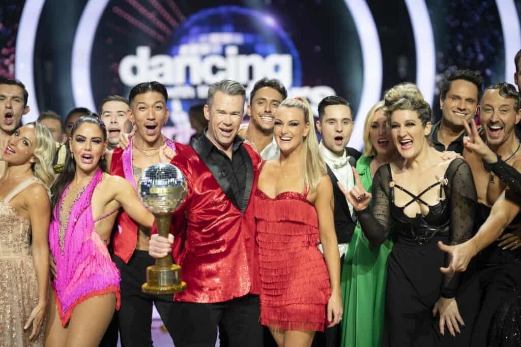 Seven Network - Dancing With The Stars - 2023 winners Phil Burton and Ash-Leigh Hunter