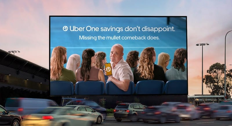 Andre Agassi trades iconic mullet for savings in Special’s latest Uber campaign