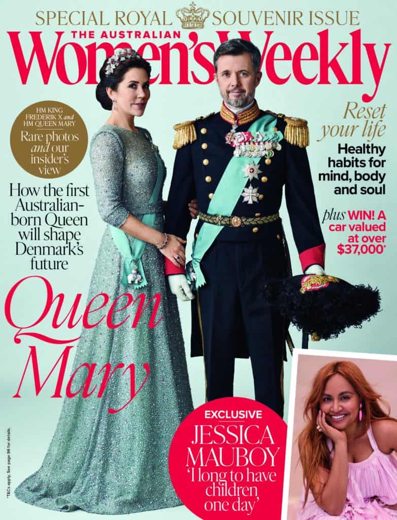 Queen Mary of Denmark graces February’s Women’s Weekly cover
