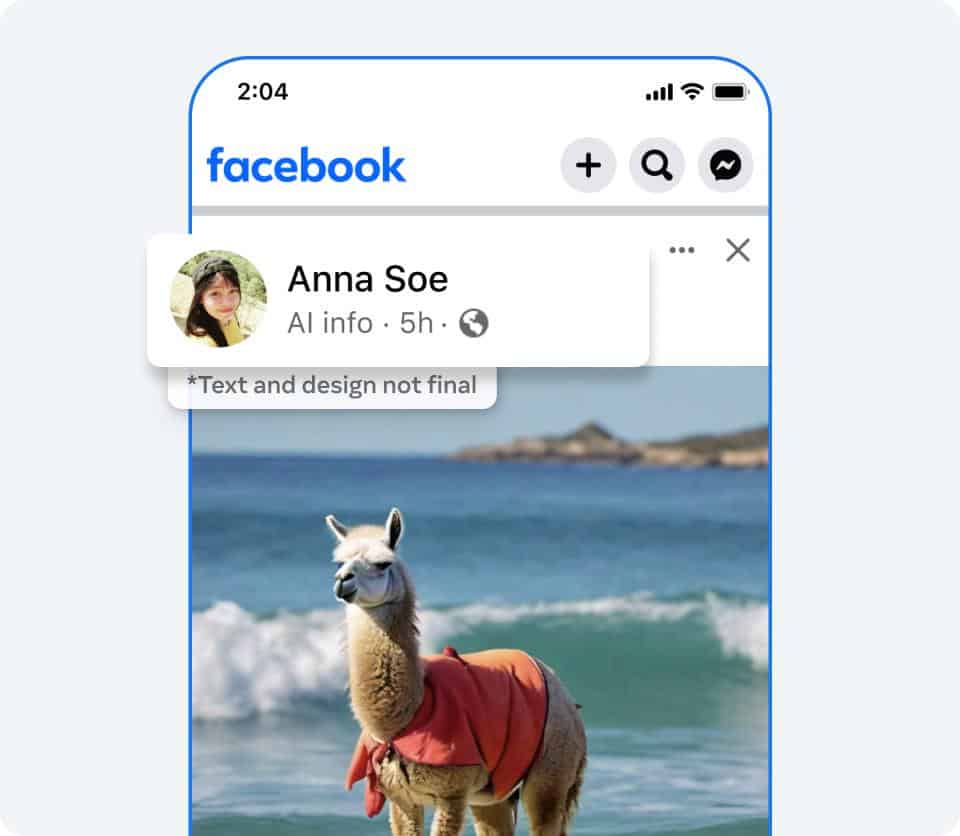 Meta to label AI generated images on Facebook, Instagram and Threads
