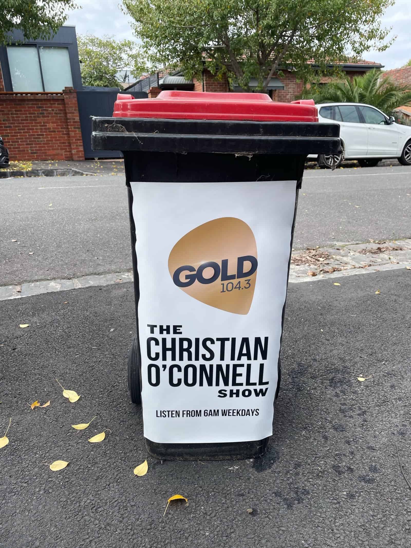 Christian O'Connell Bin Boards
