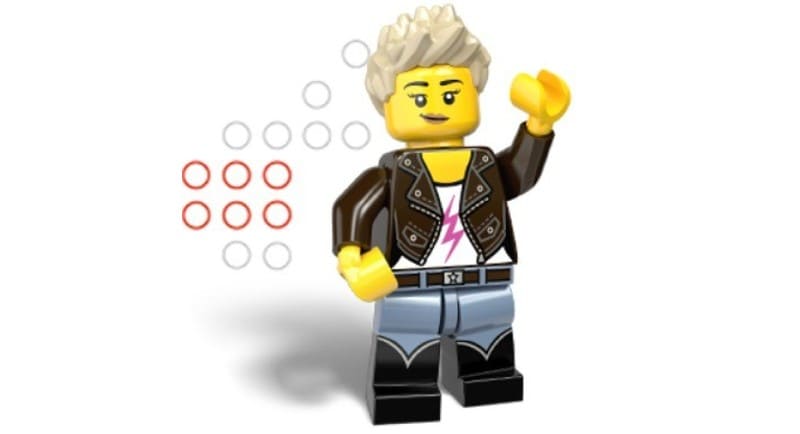 Nic Taylor Lego Mini Figure