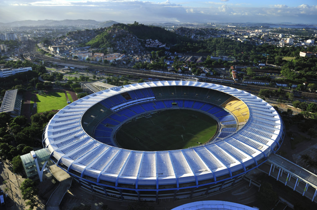 The Olympic stadium in Rio