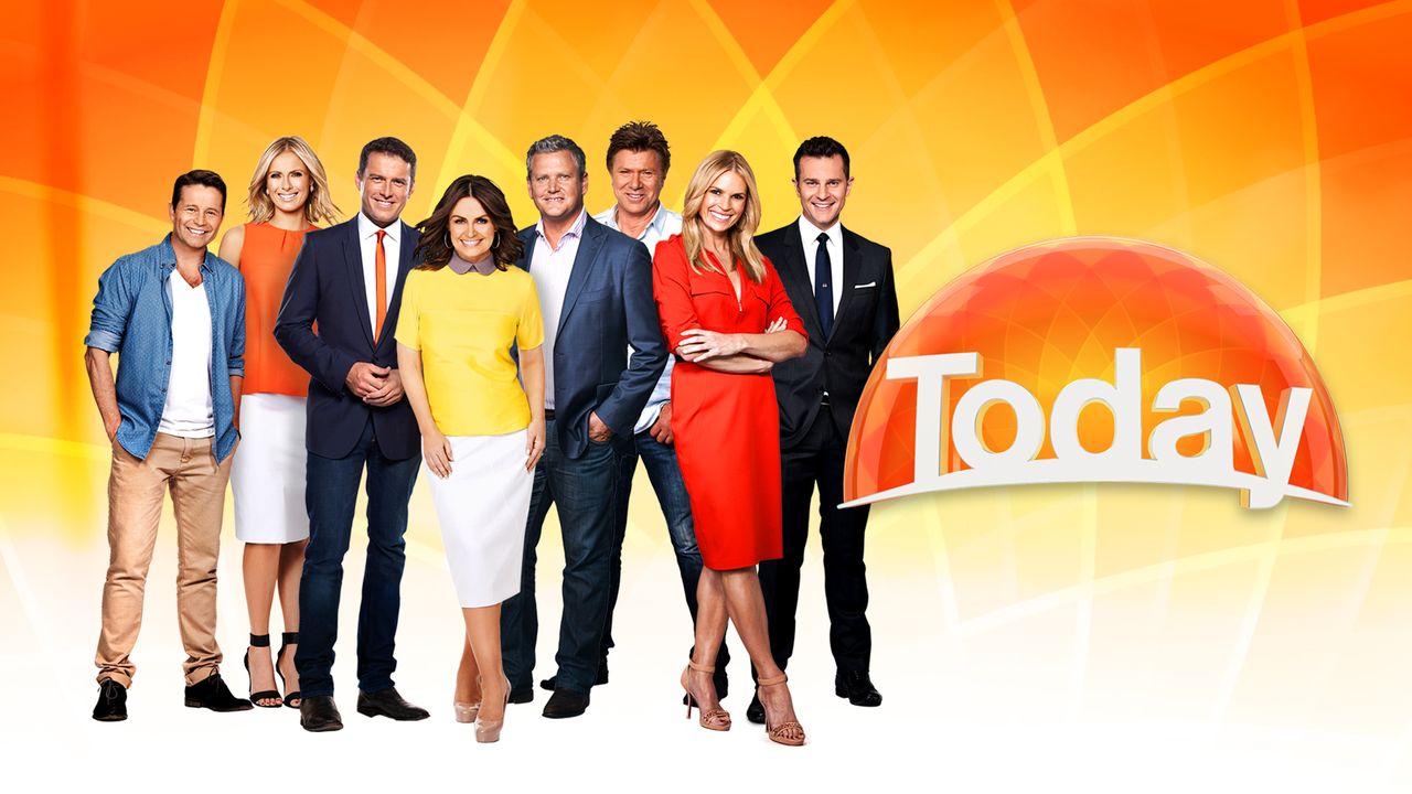 Nines Today show celebrating 35 years with a We Love Australia trip