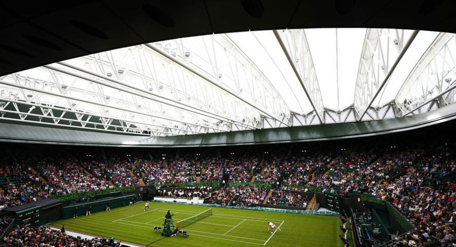 Mededogen aantrekkelijk Tram Fox Sports covers Wimbledon from opening round to quarter finals