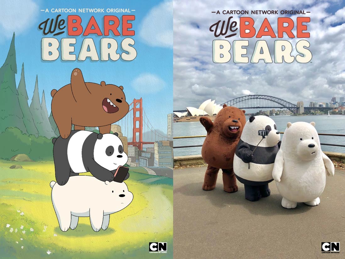 How does Cartoon Network market We Bare Bears