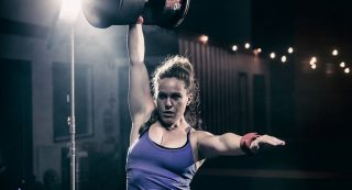 strong women documentary woman lifting weights