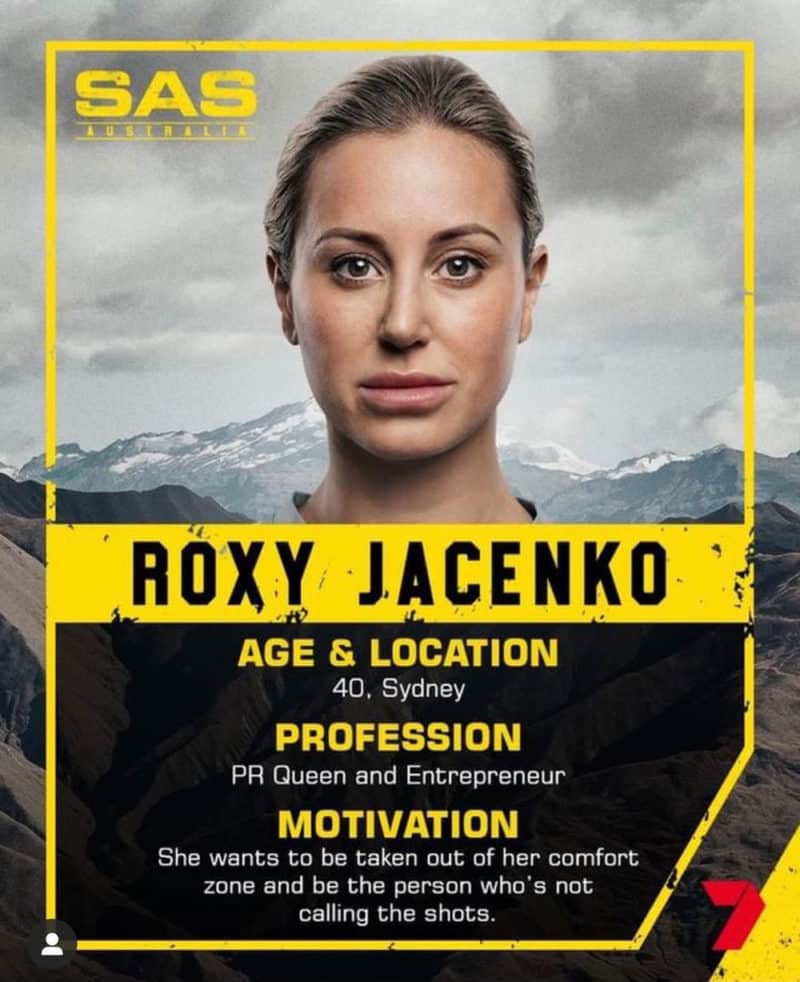 Roxy Jacenko SAS Australia