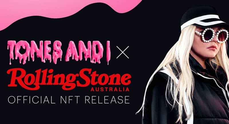 Rolling Stone Australia to publish Tones And I magazine cover as NFT