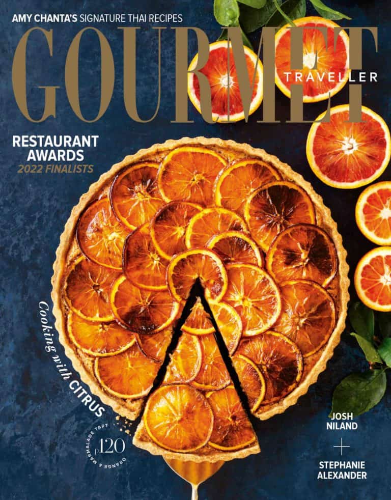 gourmet traveller restaurant awards 2022