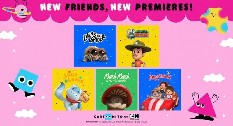 Cartoonito launches on Cartoon Network ANZ for preschool kids