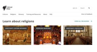 The Culture Atlas webpage