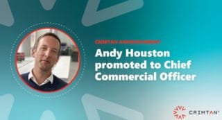 Crimtan - Andy Houston appointed as CCO