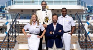The Real Love Boat hosts