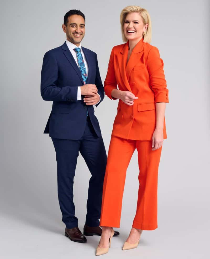 The Project - Waleed Aly and Sarah Harris