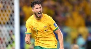 Australia - Matthew Leckie winning goal in Aus V Denmark world cup socceroos ecuador