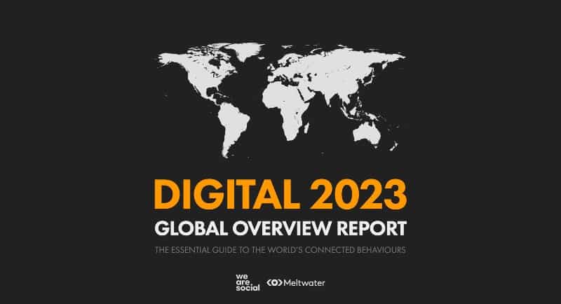 Meltwater - Digital 2023 Global Overview Report cover