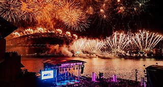 ABC 2023 New Year fireworks
