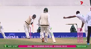 Seven's cricket coverage Aus V SA