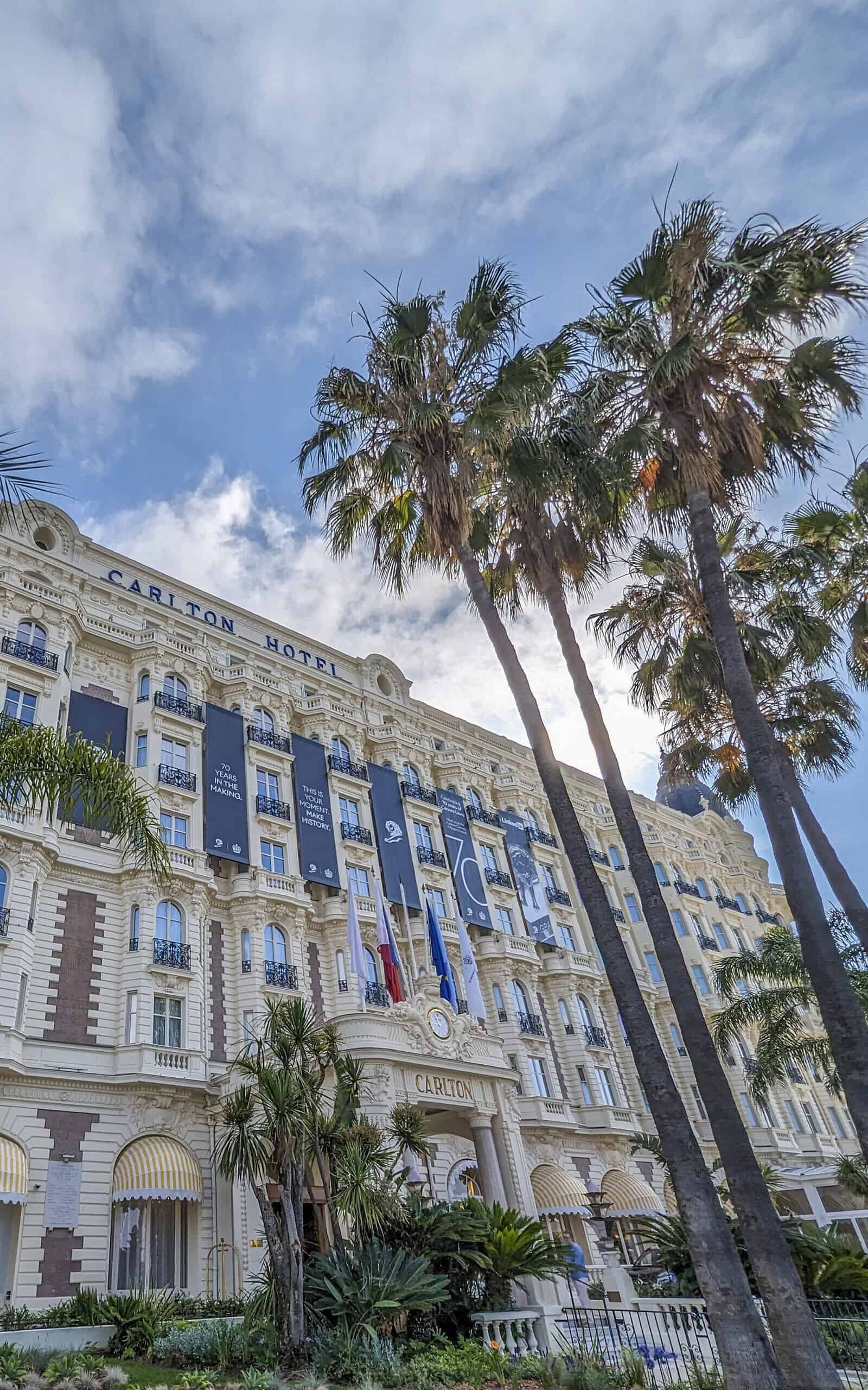 The Carlton Hotel, TikTok's home in Cannes