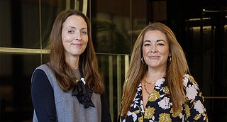 Spark Foundry CSO Caroline Hugall and CEO Imogen Hewitt