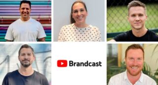 Brandcast - Mark Zala, Jane Coombes, Chris Parker, Greg Cattelain and Trent McMillan