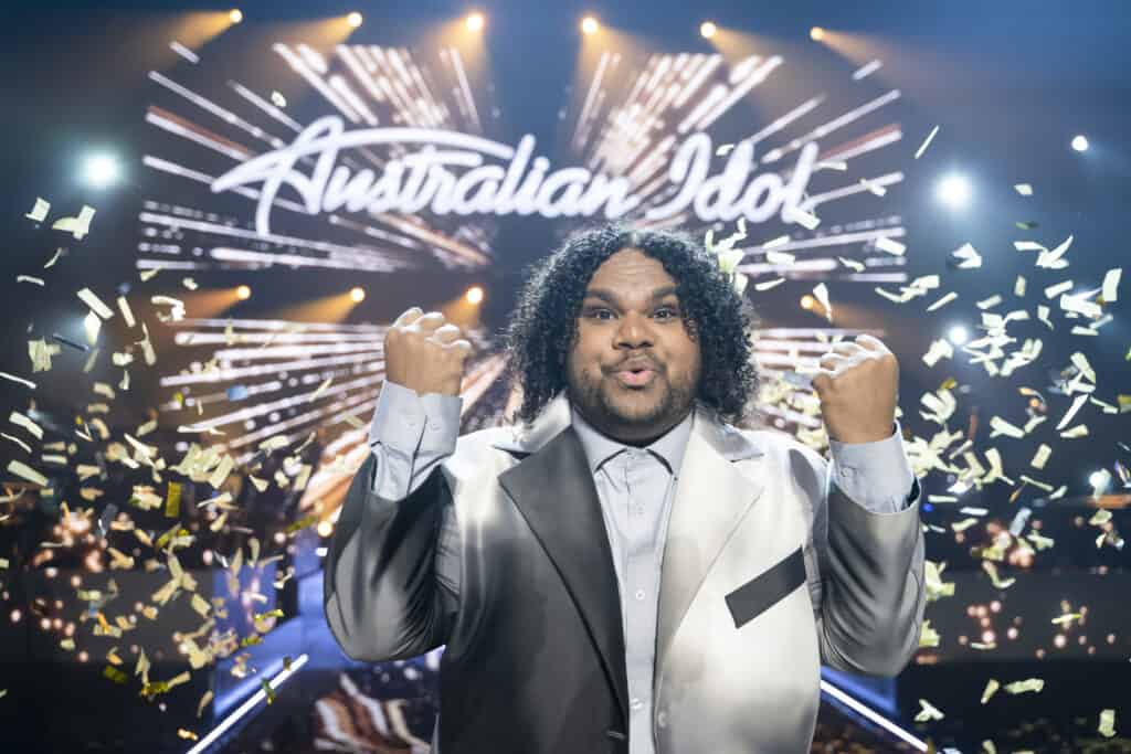 Seven Network - Australian Idol - 2023 winner Royston Sagigi-Baira