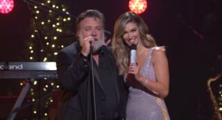 delta goodrem russell crowe christmas with delta