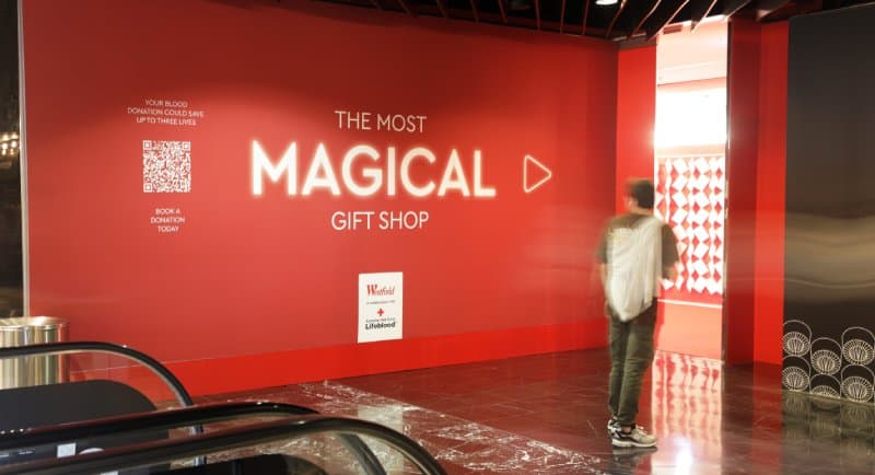 Westfield x Lifeblood collaboration - The Most Magical Gift Shop