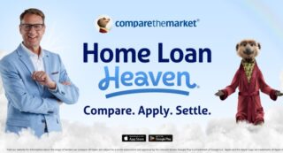 Andrew Winter in 'Home Loan Heaven' campaign for Compare the Market