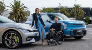 Drive TV premieres Chasing Champions with Dylan Alcott AO (Right) and Emma Notarfrancesco (Left)