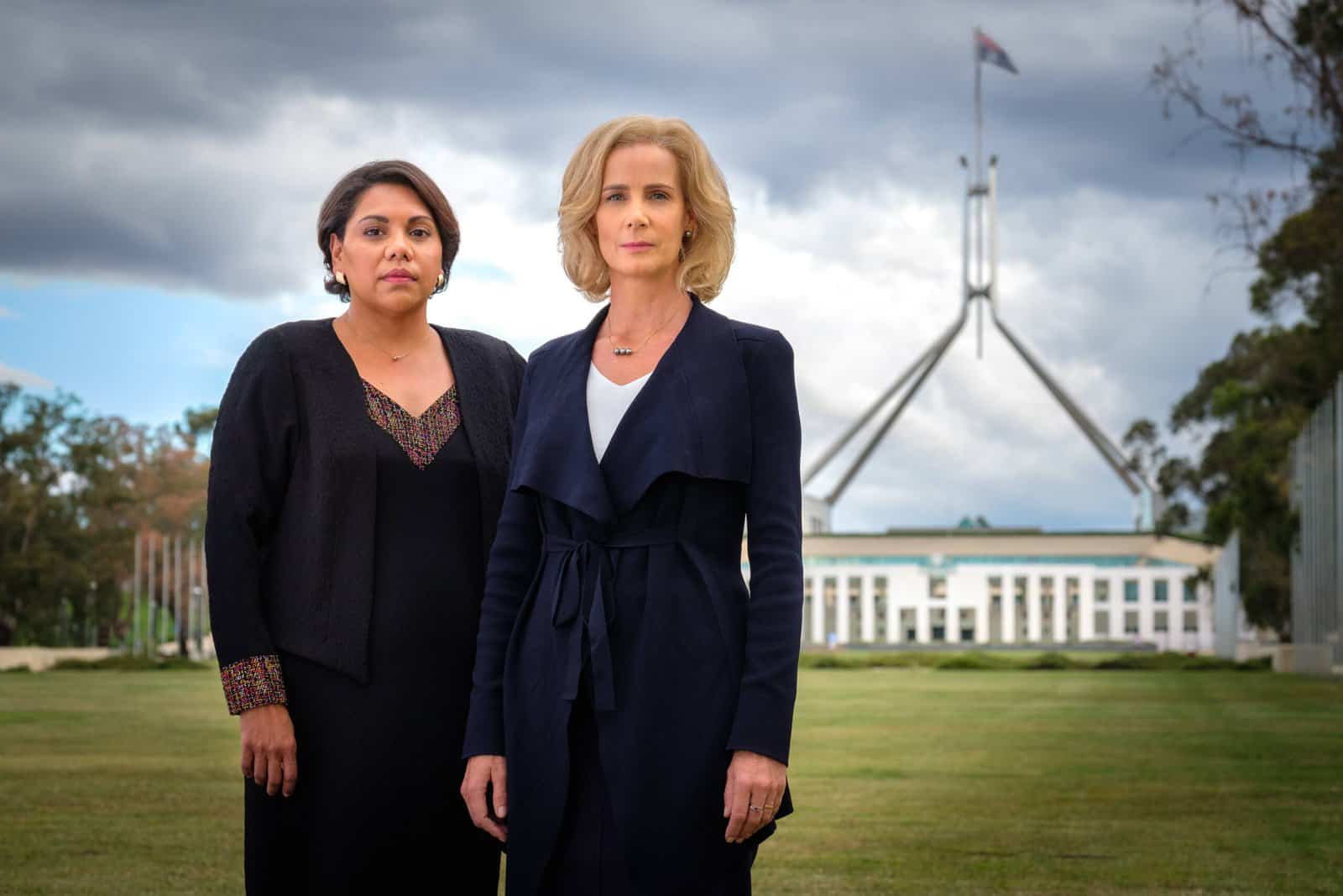 Deb Mailman and Rachel Griffiths, Total Control. ABC