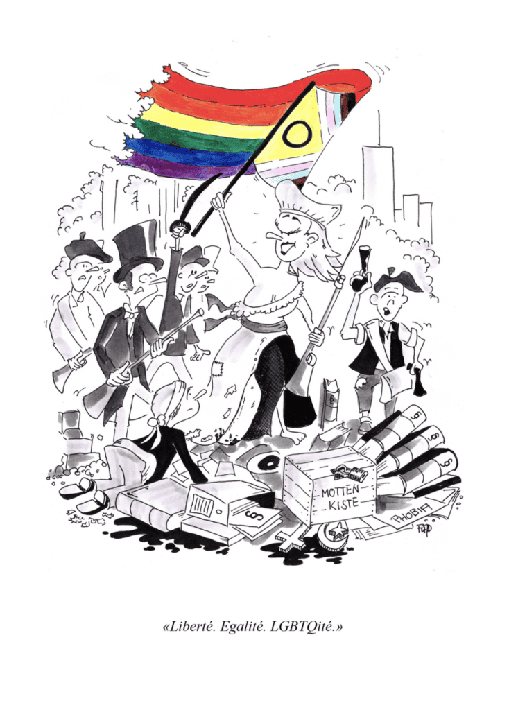Liberté Egalité LGBTQité By Dennis Flad