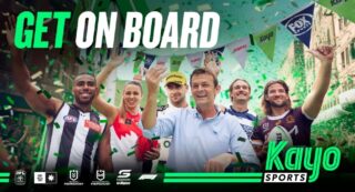 Adam Gilchrist headlines latest 'Get on Board' campaign for Kayo Sports via Fox Creative