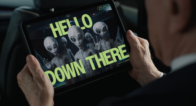 'Hello Down There' Squarespace Super Bowl ad directed by Martin Scorsese - Feb 2024