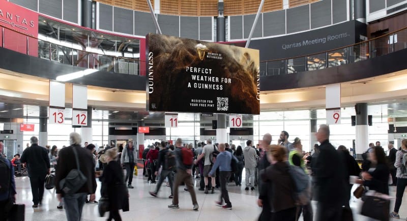JCDecaux, Lion and UM win Programmatic Campaign of the Year award with 'Guinness Brewery of Meteorology'