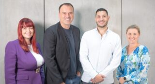 Havas Group ANZ appoint Marco Villella. L-R Virginia Hyland, James Wright, Marco Villella & Candice Veasey. jpg.